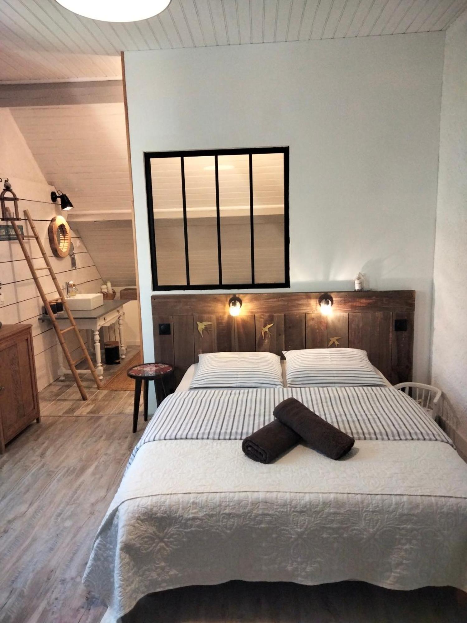 Chambre Telma 2 Pers Avec Piscine "Mon Lit Au Pre" Couples Ou Femmes Seulement Pontours エクステリア 写真