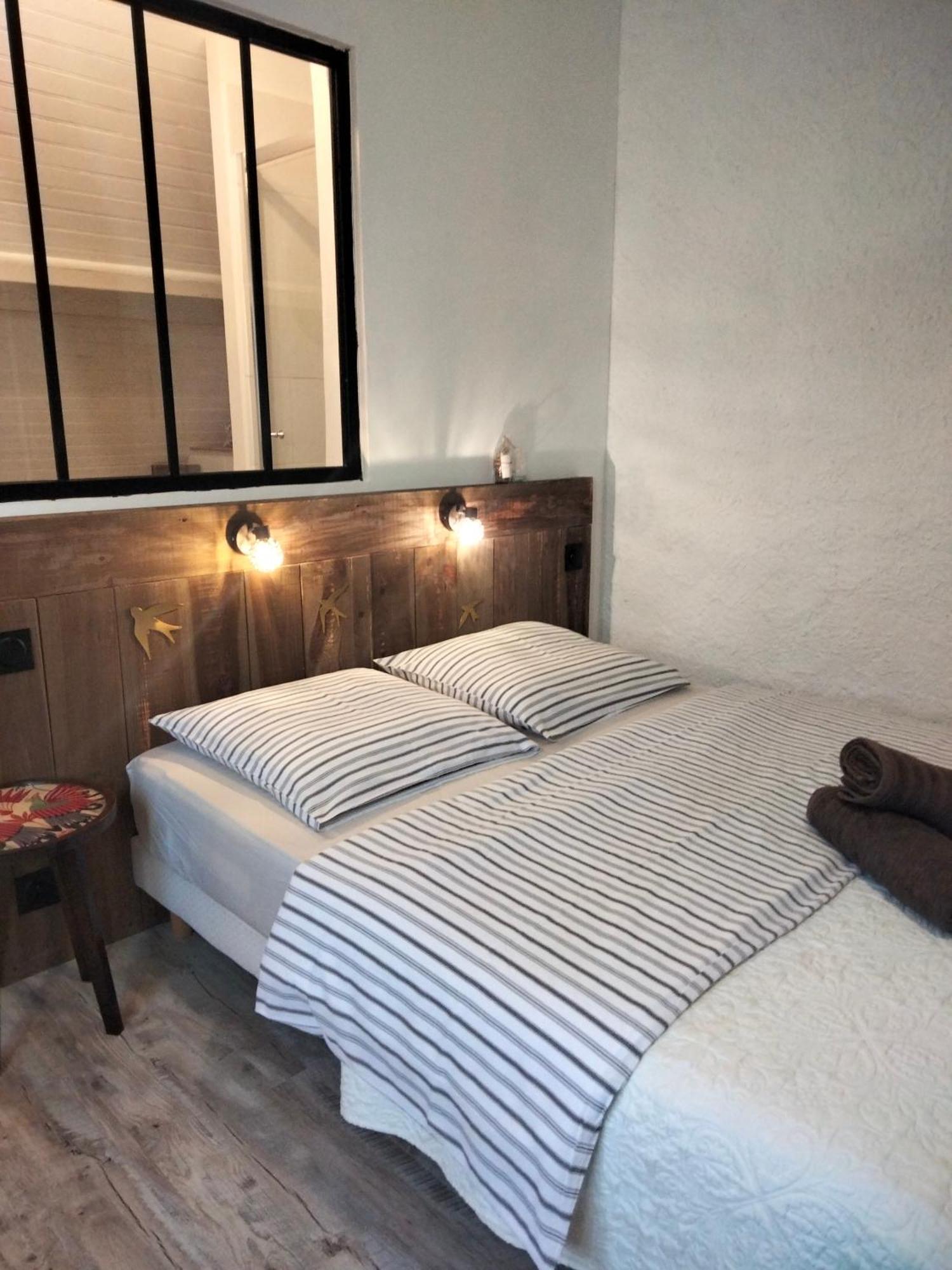 Chambre Telma 2 Pers Avec Piscine "Mon Lit Au Pre" Couples Ou Femmes Seulement Pontours エクステリア 写真